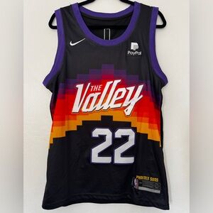 Nike Phoenix Suns Deandre Ayton #22 The Valley Swingman Jersey Sz 44